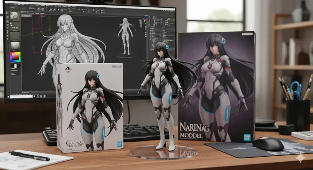 Bandai Style 17 PVC Figurine