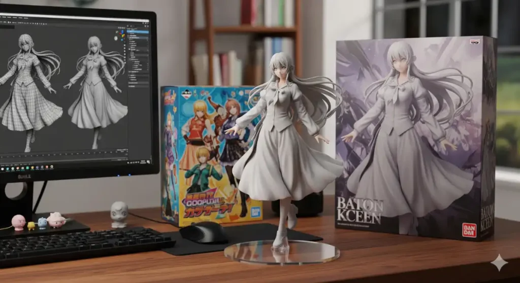 Bandai Style 17 PVC Figurine Realistic Model with Exclusive Artwork Packaging 3