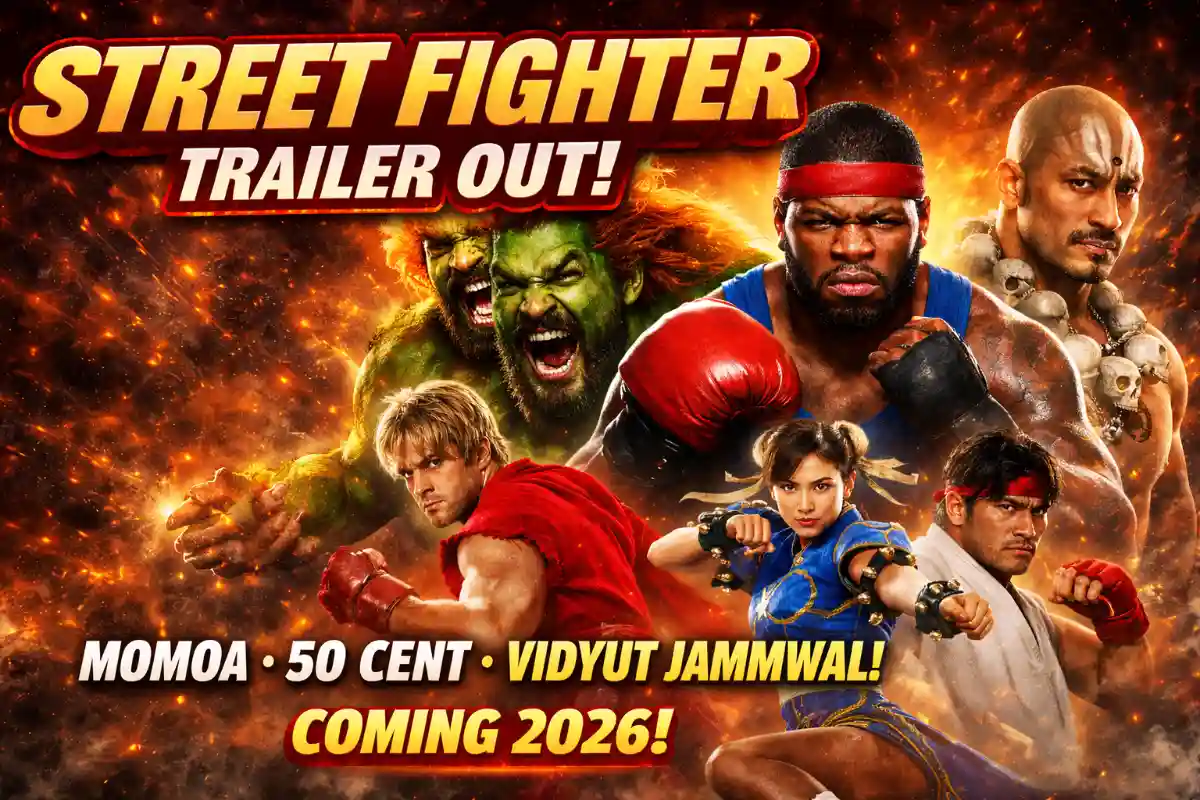 Street Fighter movie trailer banner
