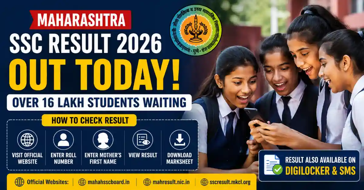 Maharashtra SSC Result 2026