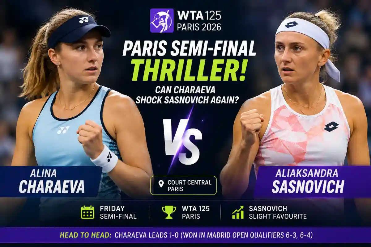 Paris semi-final thriller Charaeva vs Sasnovich