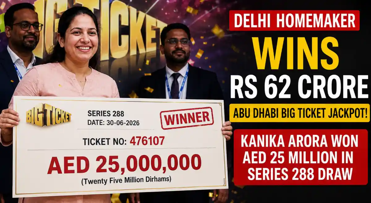 Delhi homemaker wins big jackpot prize